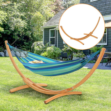 3 Metre Wooden Hammock Stand Universal Outdoor Garden Accessory-1